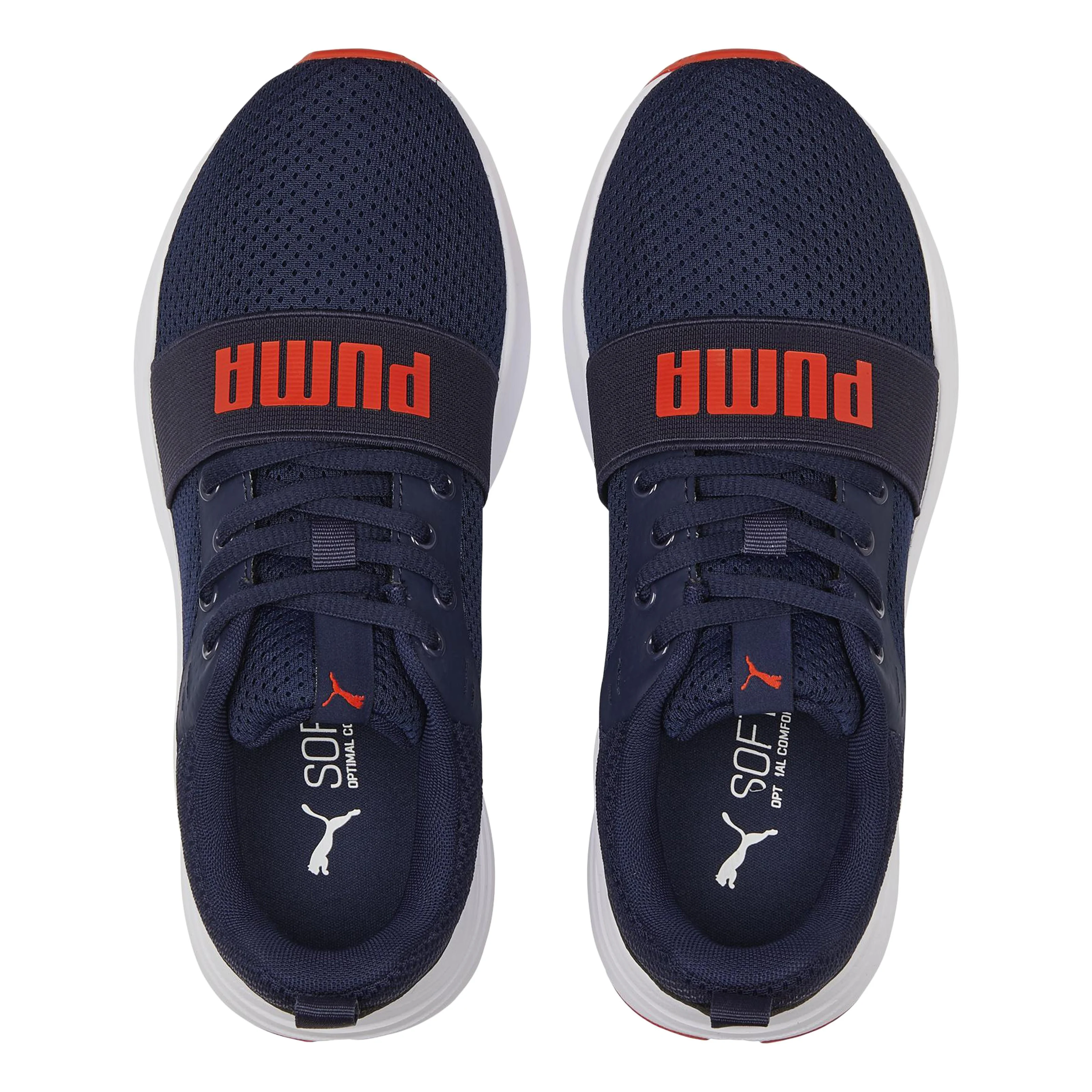 Basket à lacets juniorwired run | Bleu