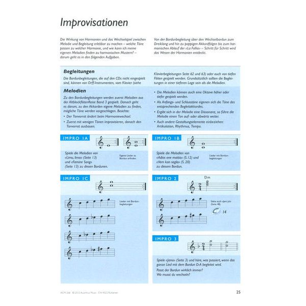 Acanthus Music AltblockflötenReise 3