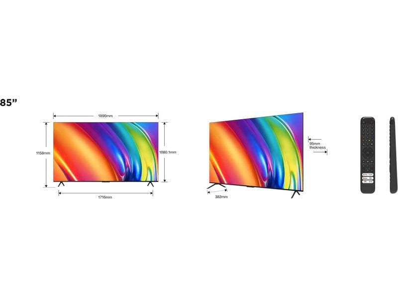 TCL TV 85P745 85