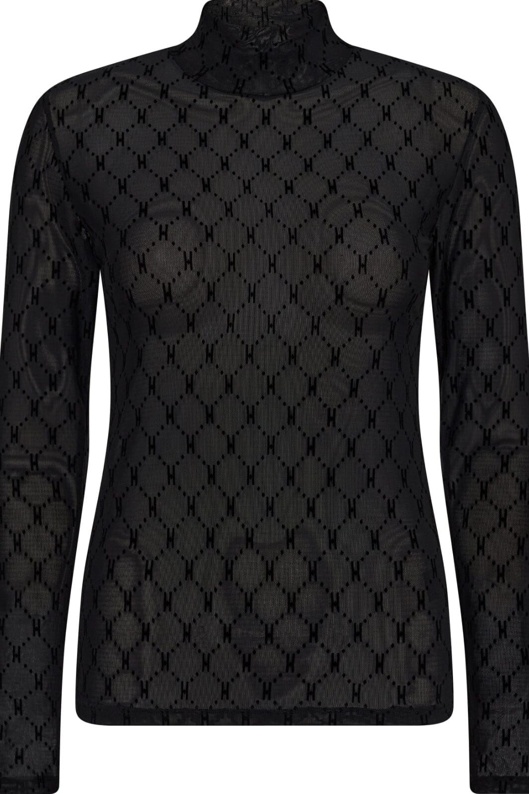 Hype The Detail Mesh Turtle Neck 315-14