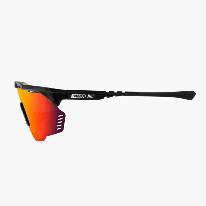 Scicon Aeroshade Kunken solbriller sort/ multimirror rød