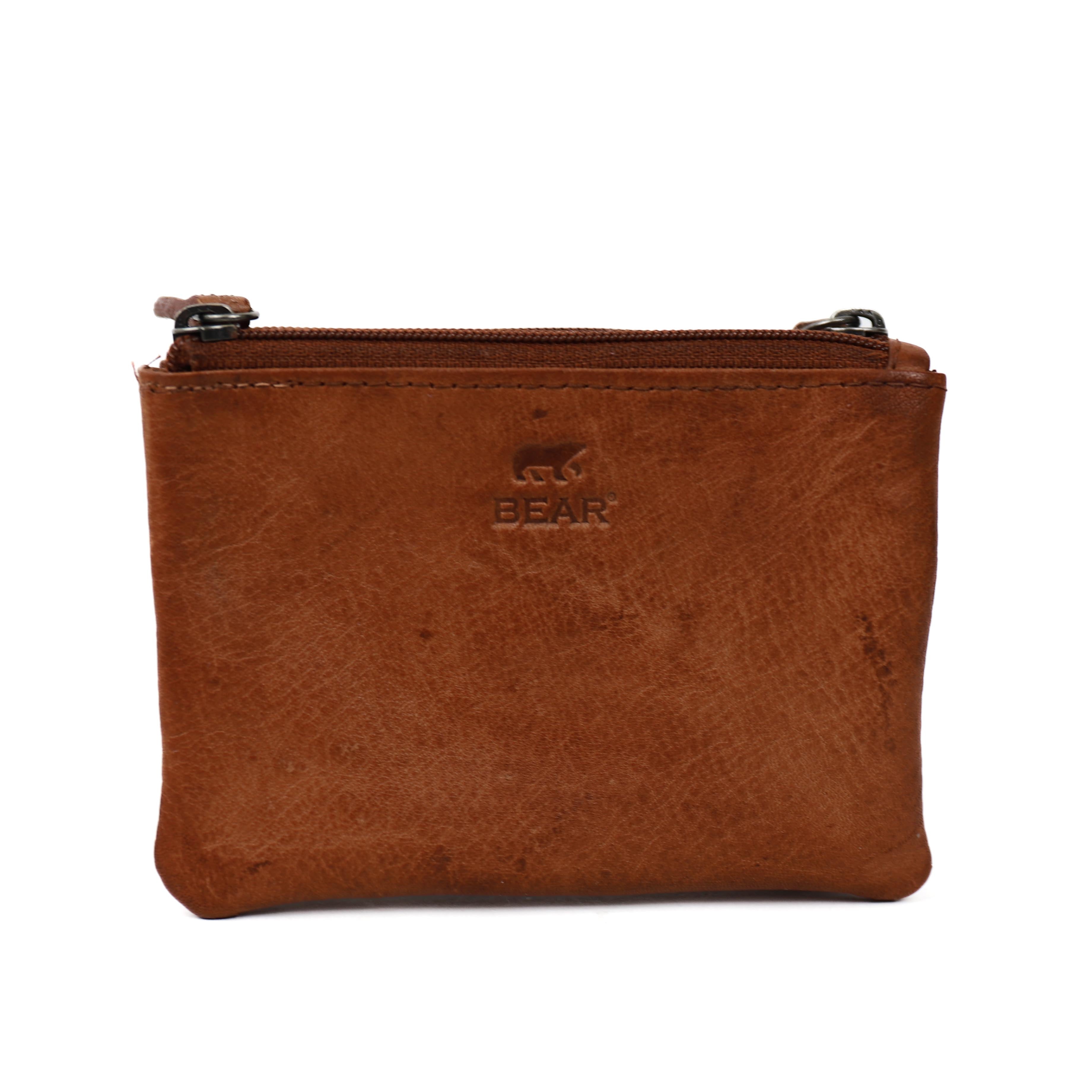 Sleuteletui 'Navina' cognac Cognac