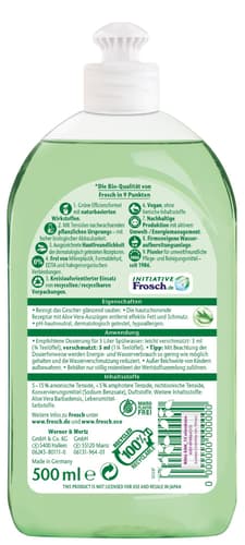 Frosch Aloe Vera Spül-Lotion