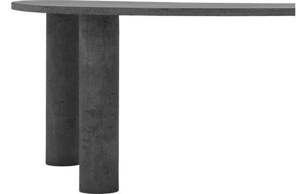 Bogard eettafel organisch | Basalt 250 cm