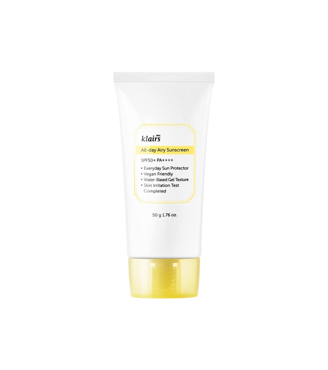 Klairs - Creme solar facial All-day Airy Sunscreen SPF50+ PA++++