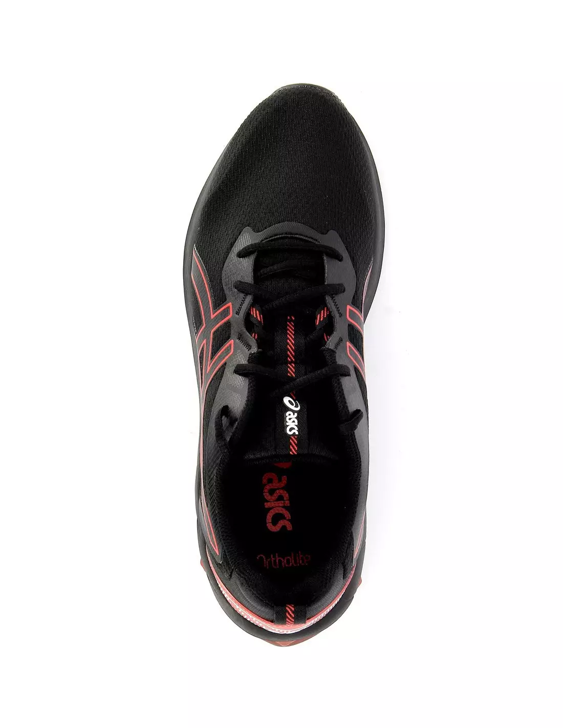 ASICS GEL-QUANTUM 90 IV - Baskets BLACK/CAYENNE