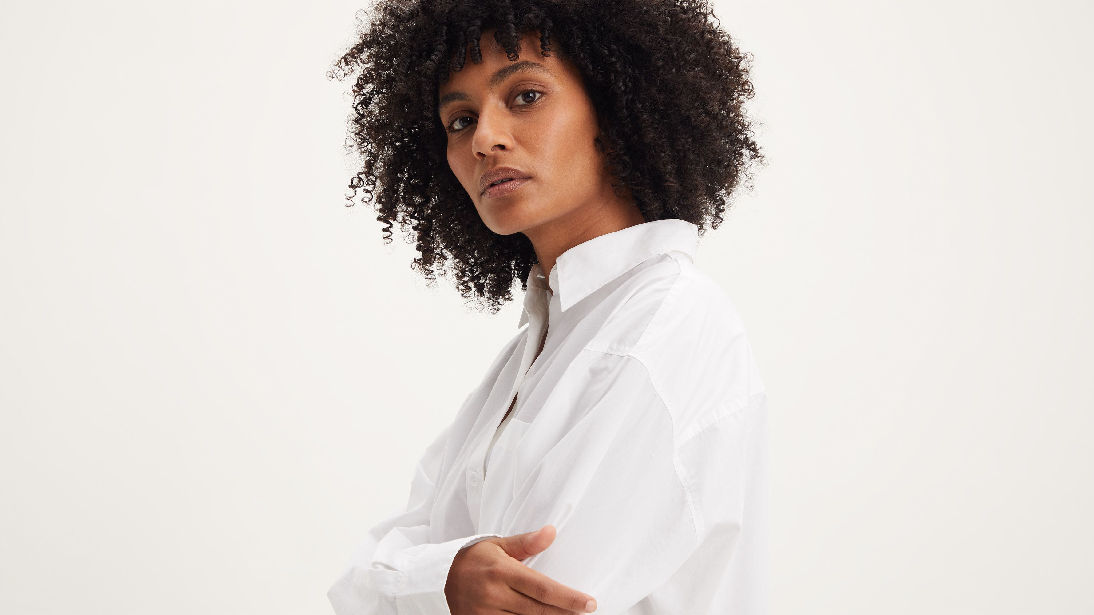 Chemise oversize Nola - Bright White - Blanc