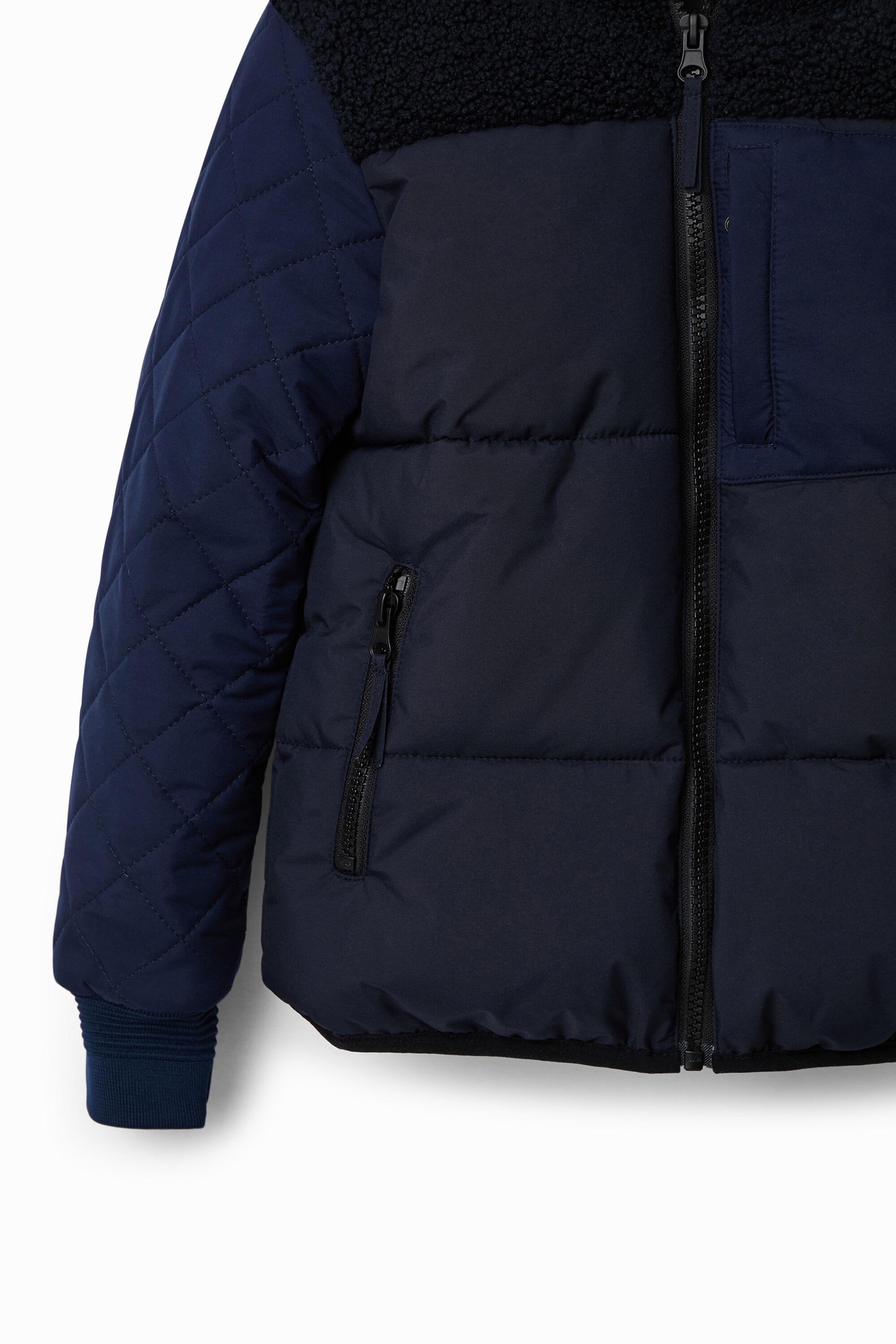 Veste matelassée à capuche