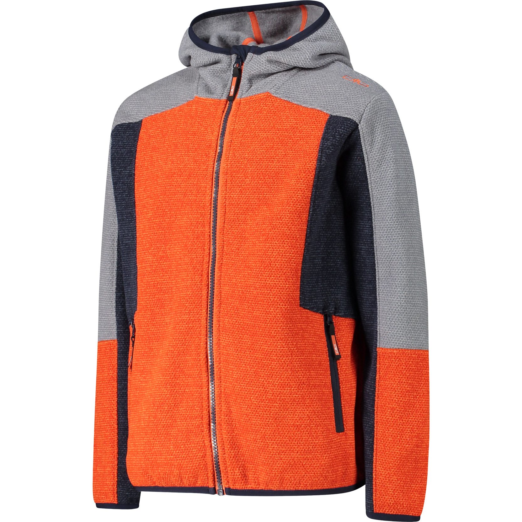 CMP Knit-Tech Fleecejacke Kinder arancio