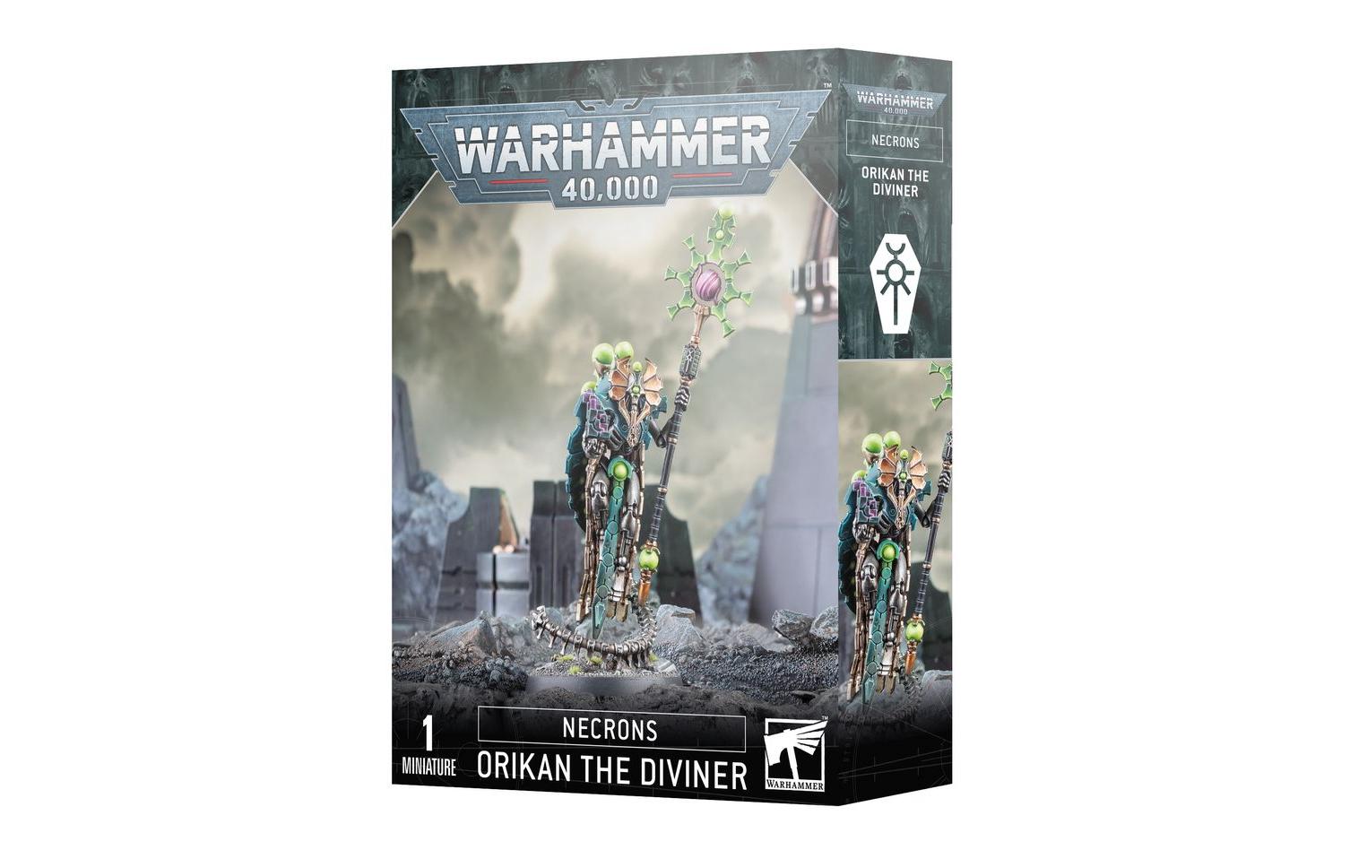 Figur Warhammer 40.000 Orikan the DivinerWarhammer 40.000 Miniatur: Necrons Orikan der Wahrsager