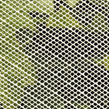 Insektnet plast 1,2 x 2,5 m - hvid
