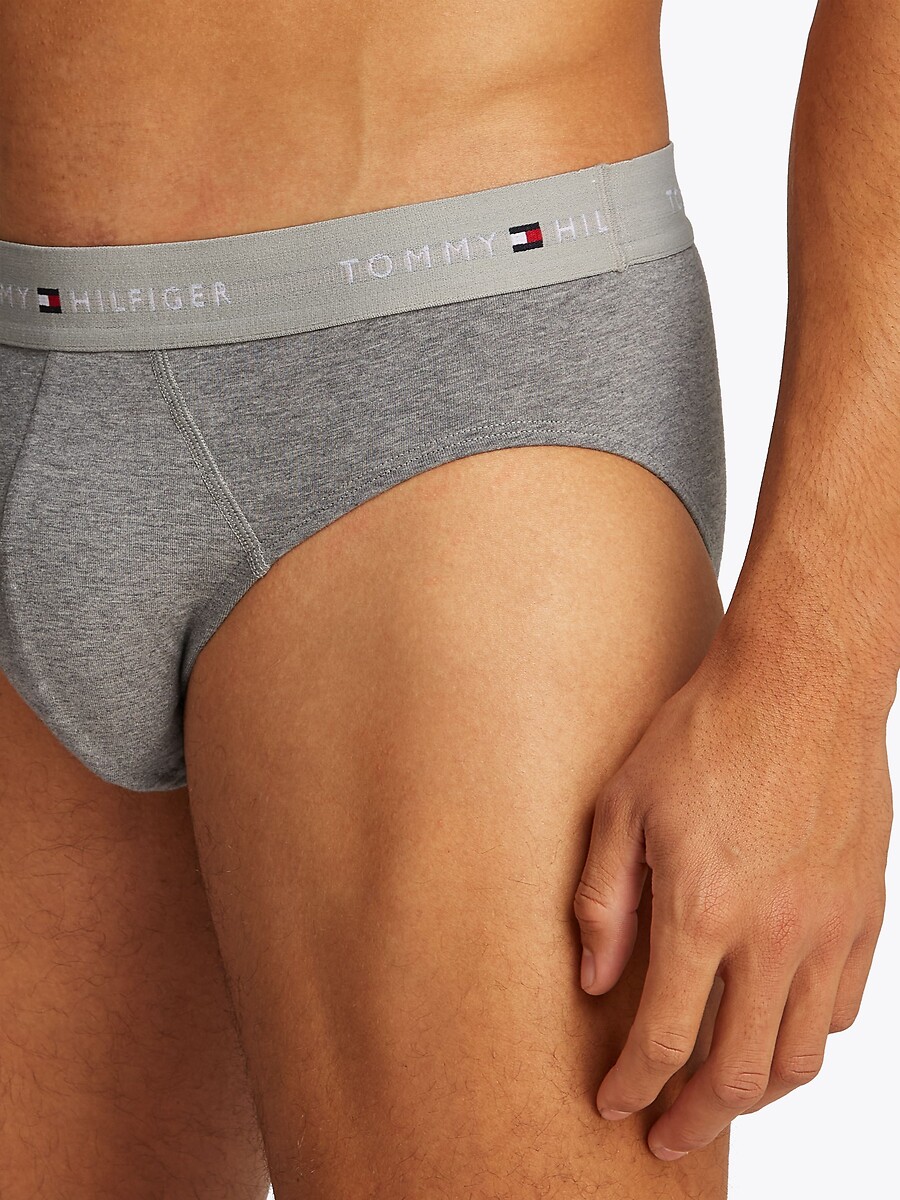 TOMMY HILFIGER<br>Conjunto de 3 cuecas lisas