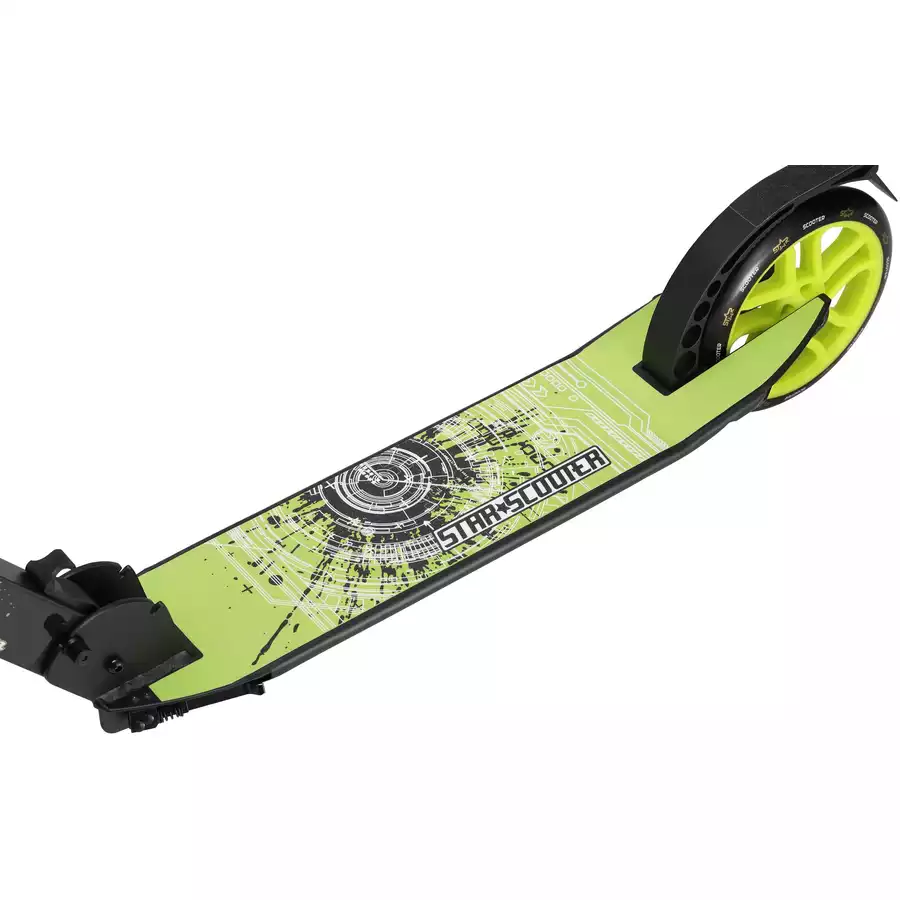 Star Scooter Roller 255mm Big Cruiser schwarz, grün