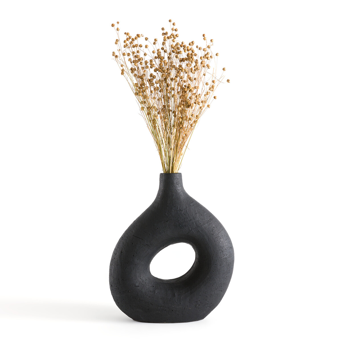 LA REDOUTE INTERIEURS<br>Vaso decorativo de cerâmica Alt.33,5 cm, Kuro