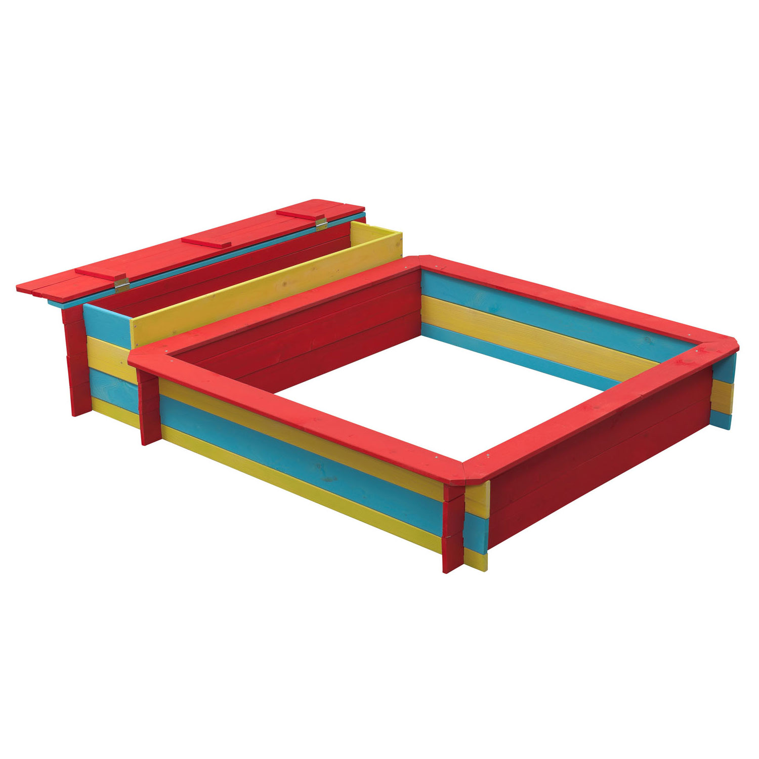 Swingking Houten Zandbak Gekleurd - Jade