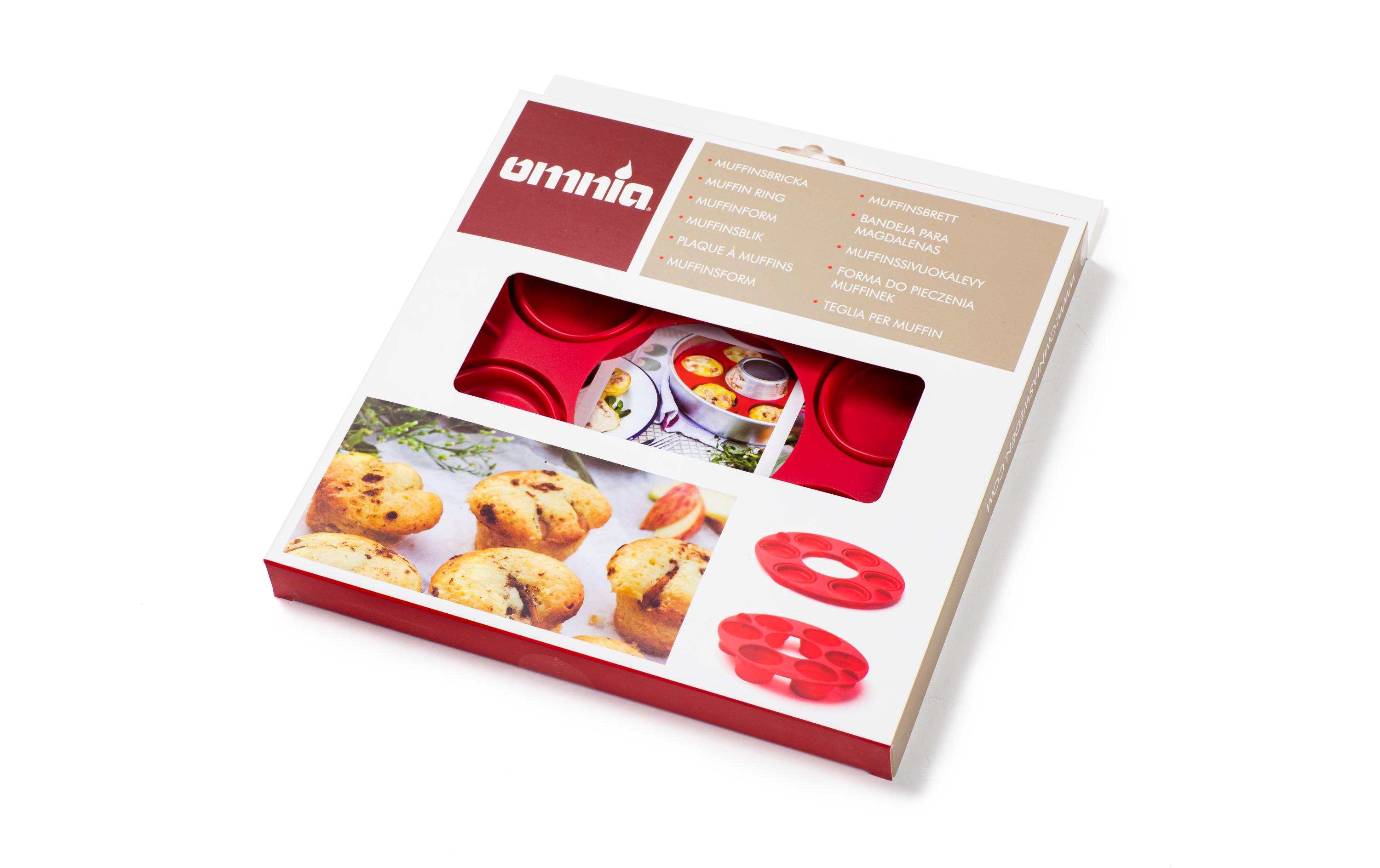 Muffin-Tab für 6 MuffinsForm aus Silikon für 6 Muffins