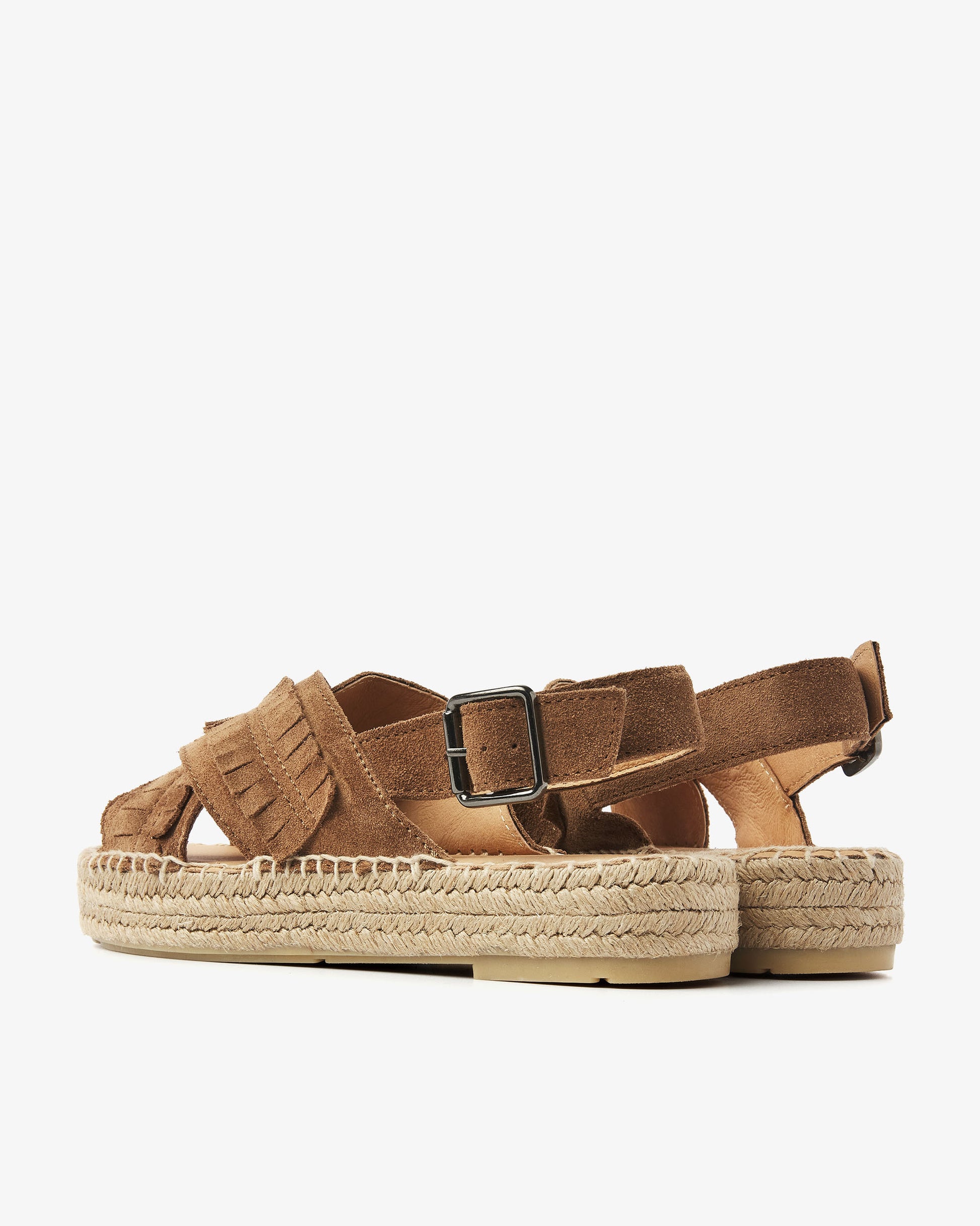 VIA VAI cognac espadrilles  Mondi Noel