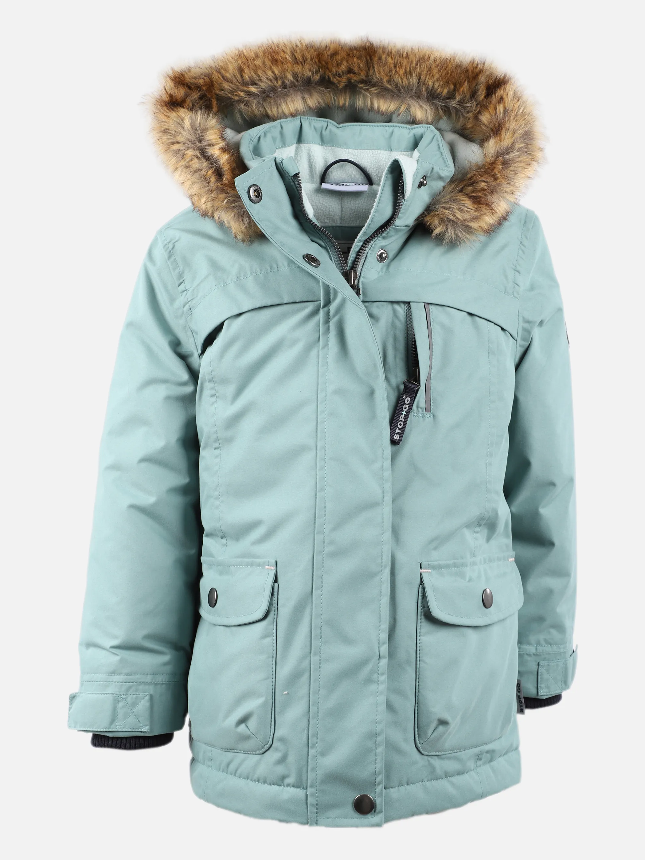 Mädchen Winterjacke mit Kapuze