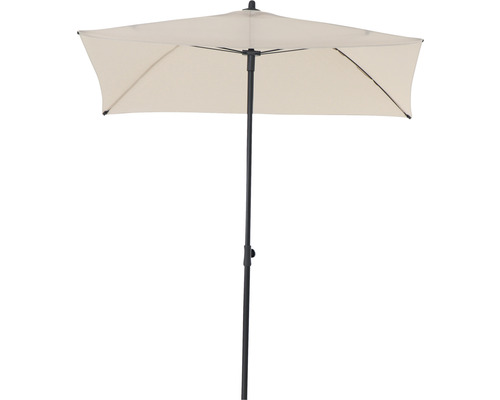 Bart balkonparasol Siena Garden antraciet/naturel