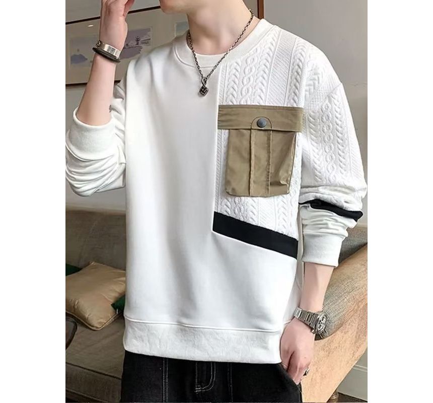 Acrius - Sweatshirt met ronde hals / T-shirt met korte mouwen