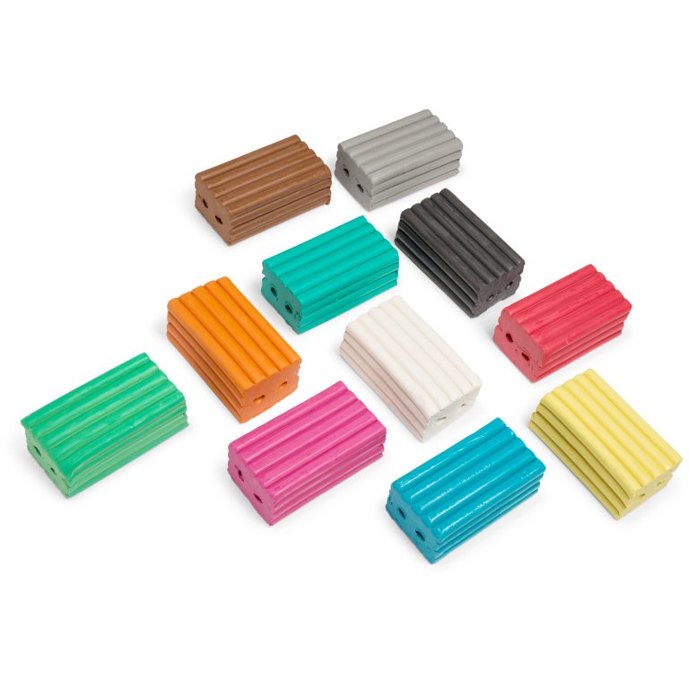 Standard-Plastilin (Knete), farbig
