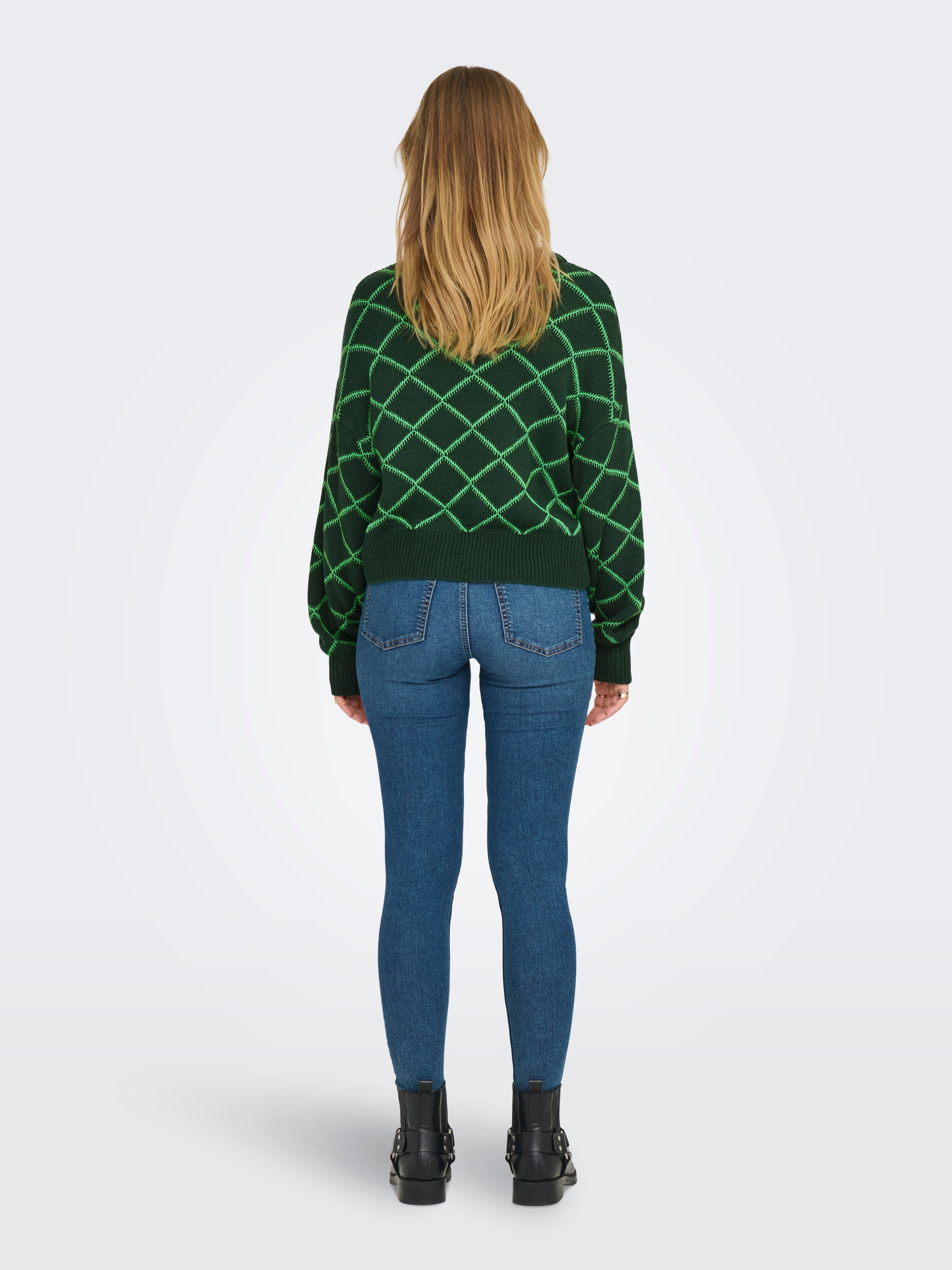 JDYRITA Strickpullover Rain Forest