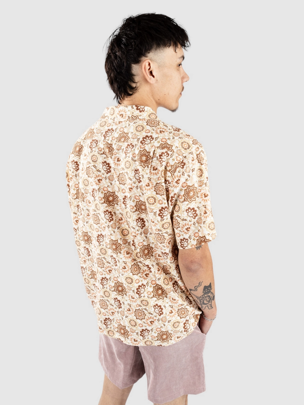 Rhythm Raya Paisley Shirt natural