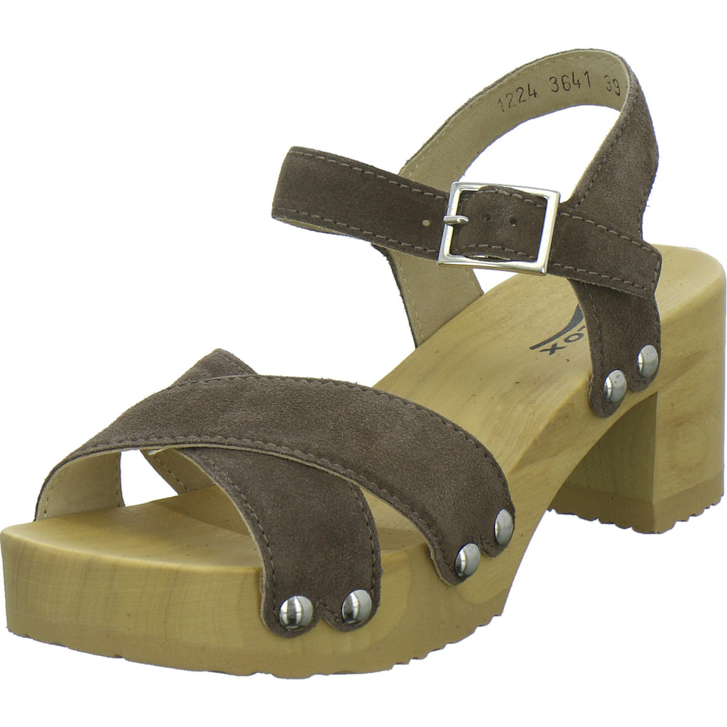 Softclox Sandaletten Damen Hanka Dunkelbraun