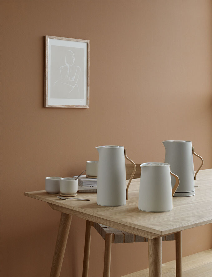 Stelton Emma termokande, te 1 l, sand Sand