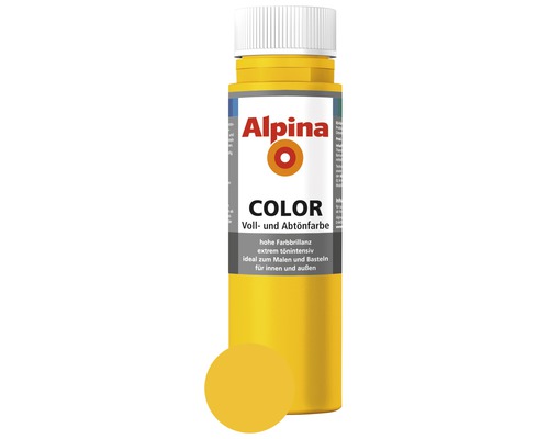 Alpina vol- en tintverf Lucky Yellow 250 ml