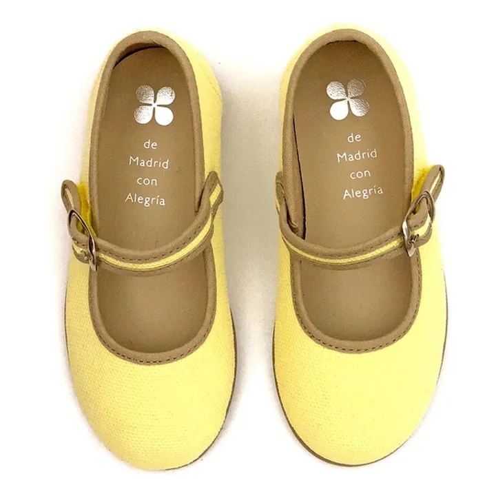 Hermosilla Ballerines Bouton d'Or | Jaune