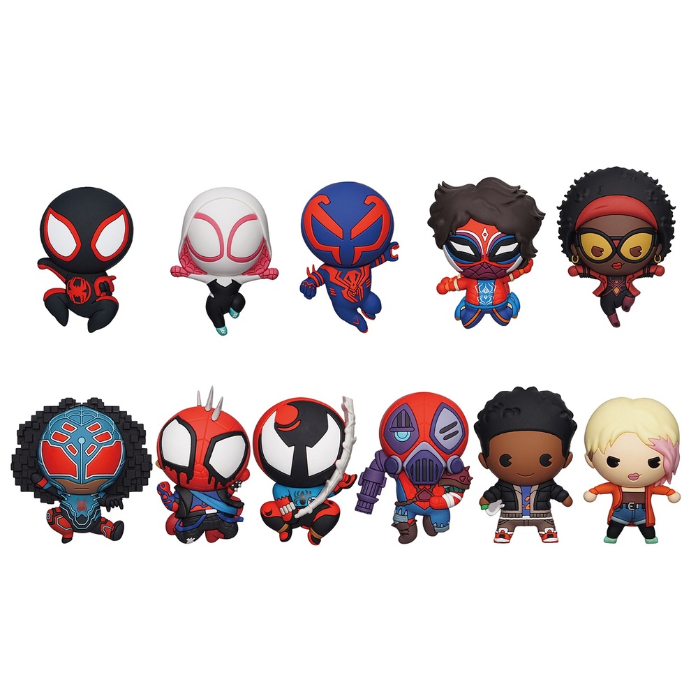 Spider-Man Across the Spider-Verse Taschenclip-Sortiment