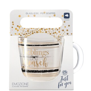 LEONARDO Tasse LIEBLINGSMENSCH 400 ml Glas