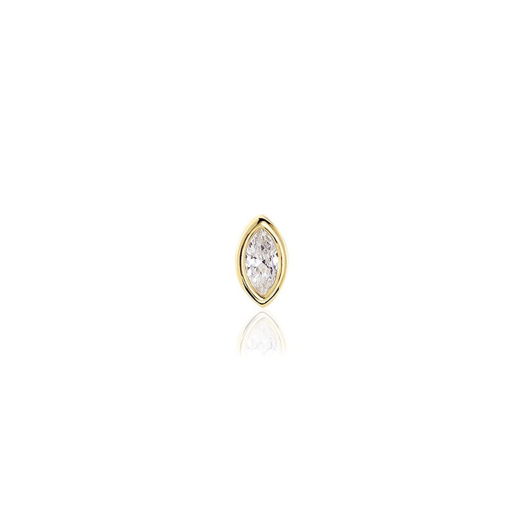 Piercing Mix And Match Or Jaune Oxyde De Zirconium
