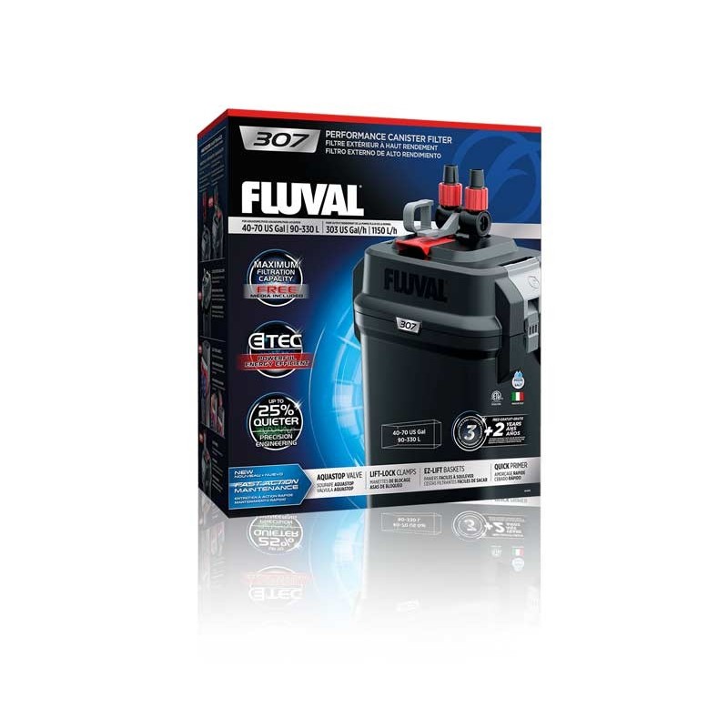 Kit de manutenção de entrada/saída para filtros externos Fluval modelos 107-207