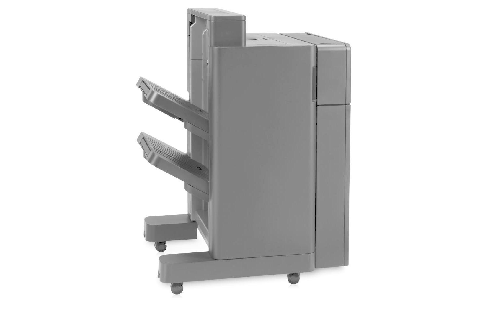 Papierschacht A2W82A<br>Finisher-Einheit zum Heften, Stapeln und Lochen