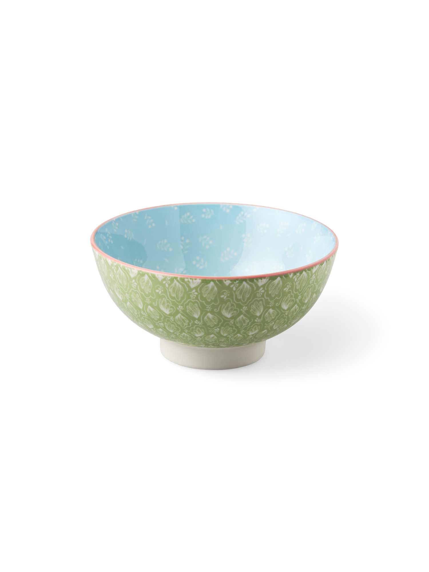 Skål | Porcelæn. Ø15 x 7,4 cm. | Misty Blue