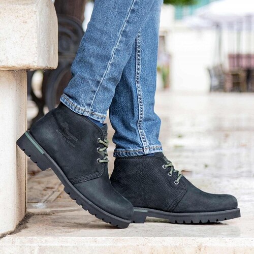 Panama Jack - BOTINPANAMA URBAN C1 NUBCK WATERPROOF NEGRO Negro