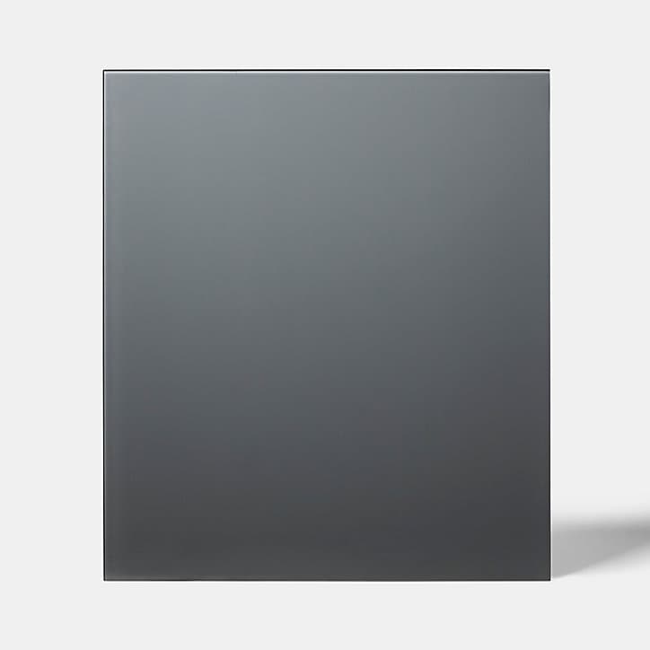 Fond de hotte en verre GoodHome Nashi anthracite l. 60 cm x H. 70 cm x Ép. 5 mm