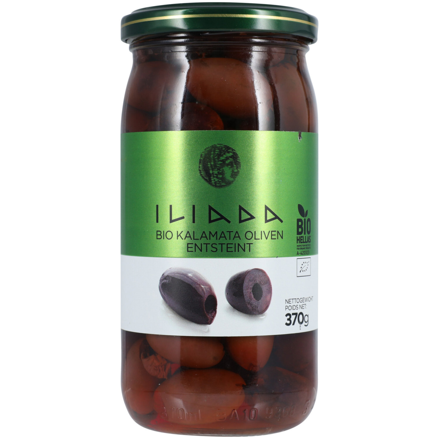 Iliada Bio Kalamata Olives ohne Stein