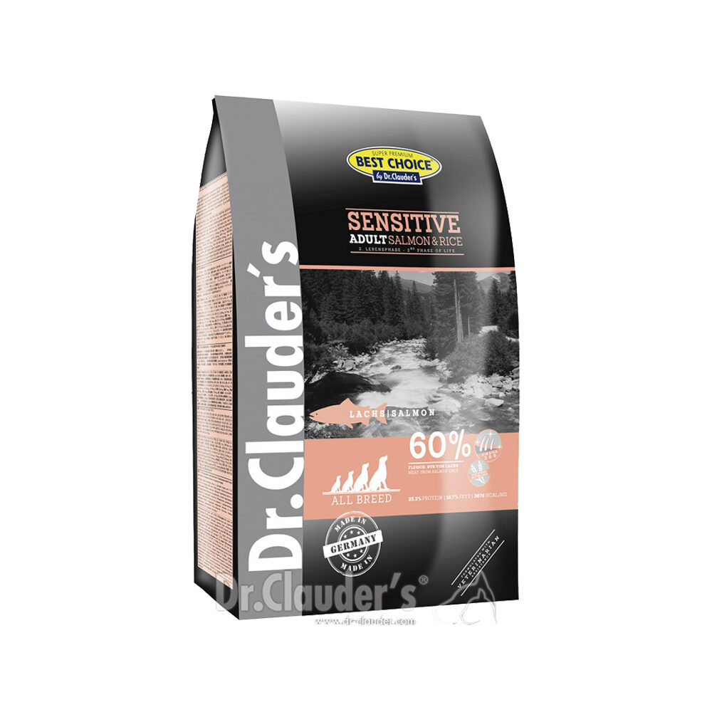 Dr. Clauder's Best Choice All Breed Adult - Zalm & Rijst
