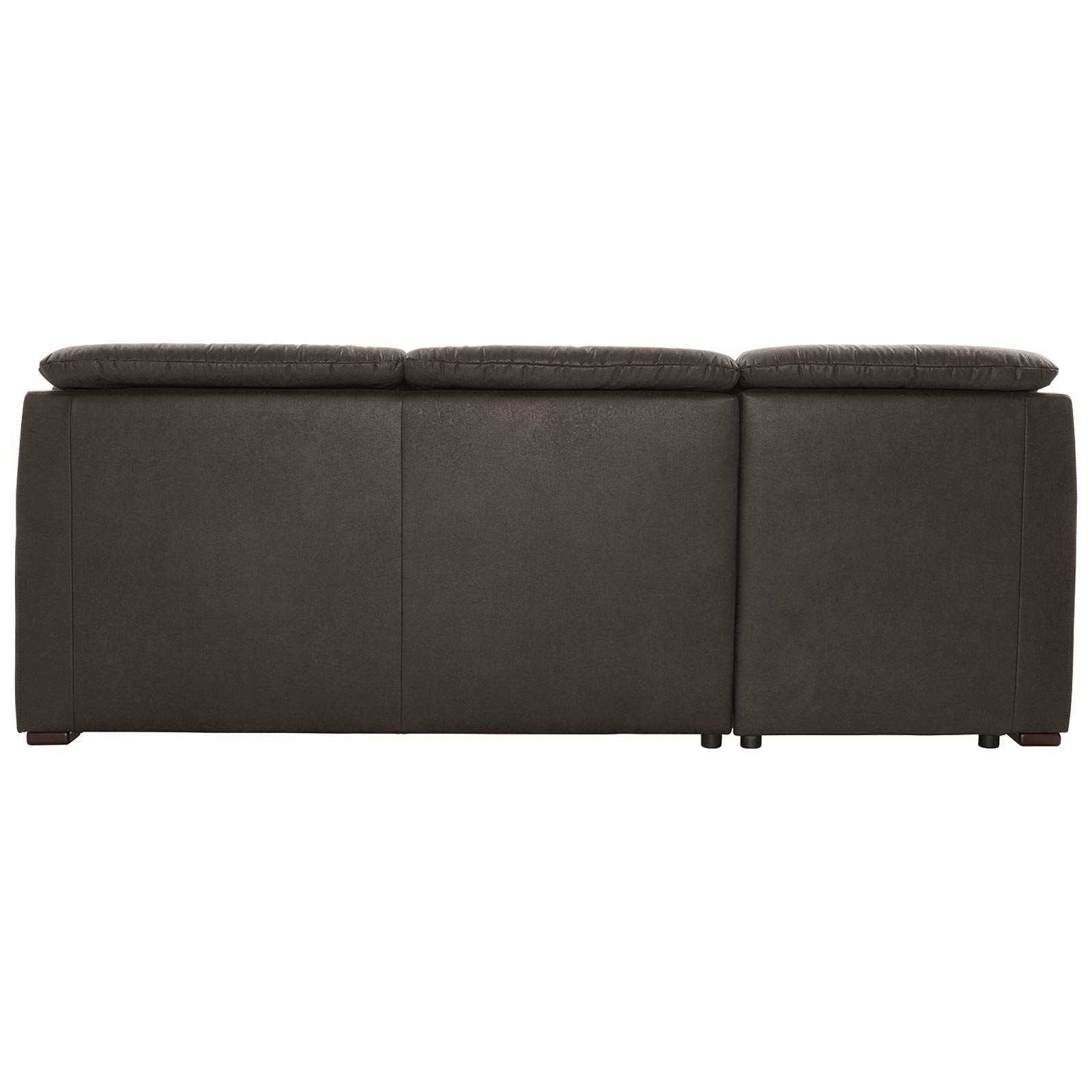 polsterpower Ecksofa - Saddle anthrazit - Basismodell - Recamiere links