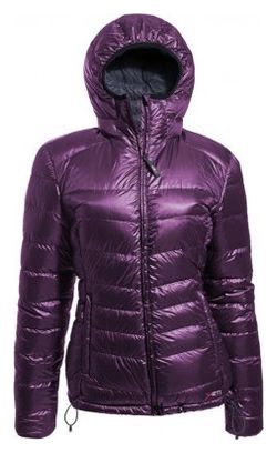 Doudoune à capuche Yeti Adore Violet Foncé / Gris