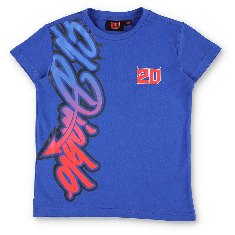 Fabio Quartararo - T-shirt enfant El Diablo Big Bleu / Rouge