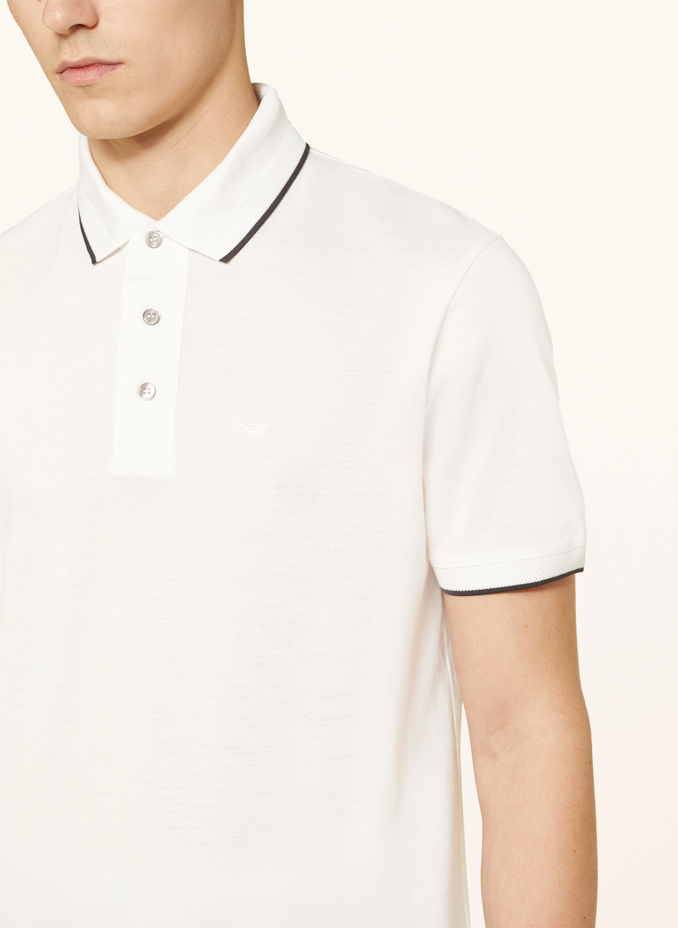 EMPORIO ARMANI Piqué-Poloshirt