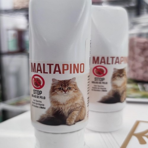 Laboratórios Pino Malta, pinho com taurina, sabor malte para gatos