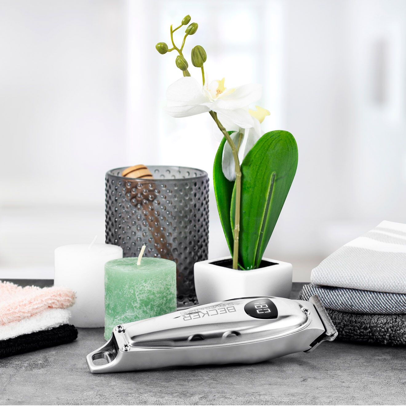 Becker Shaves & Trims Tondeuse vmax+ grise