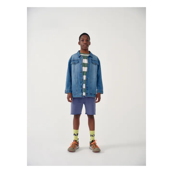 Main Story Veste Denim Coton Bio | Bleu délavé
