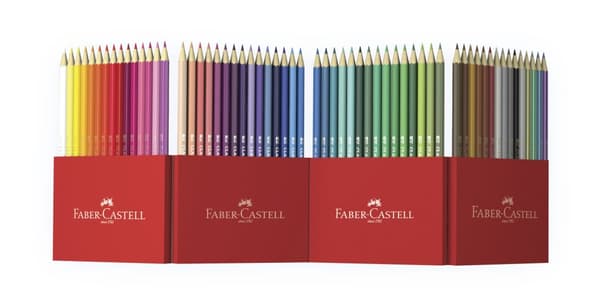 Fargeblyanter i etui 60 stk Faber-Castell
