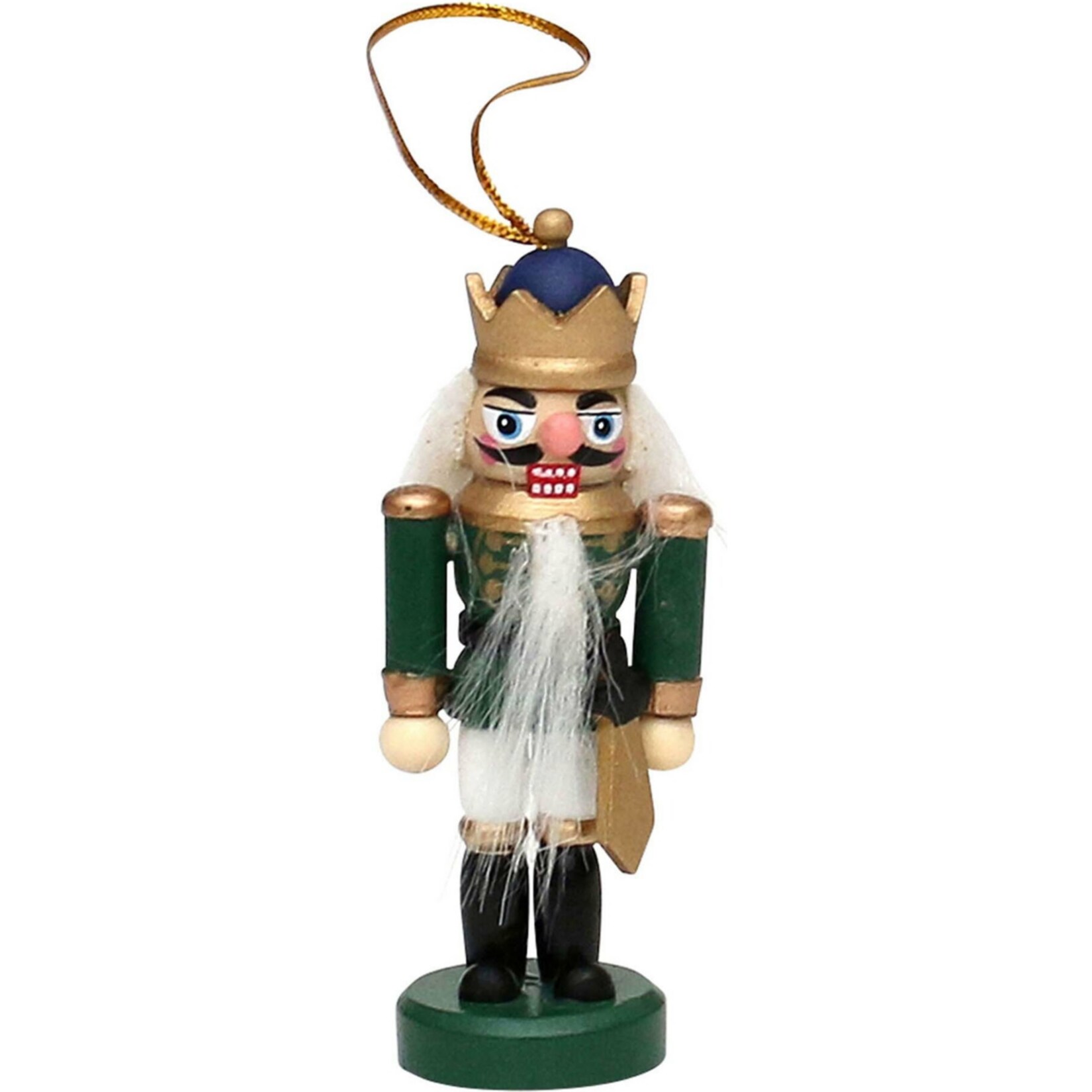 SIGRO Holz Baumschmuck, 6er Set Nussknacker